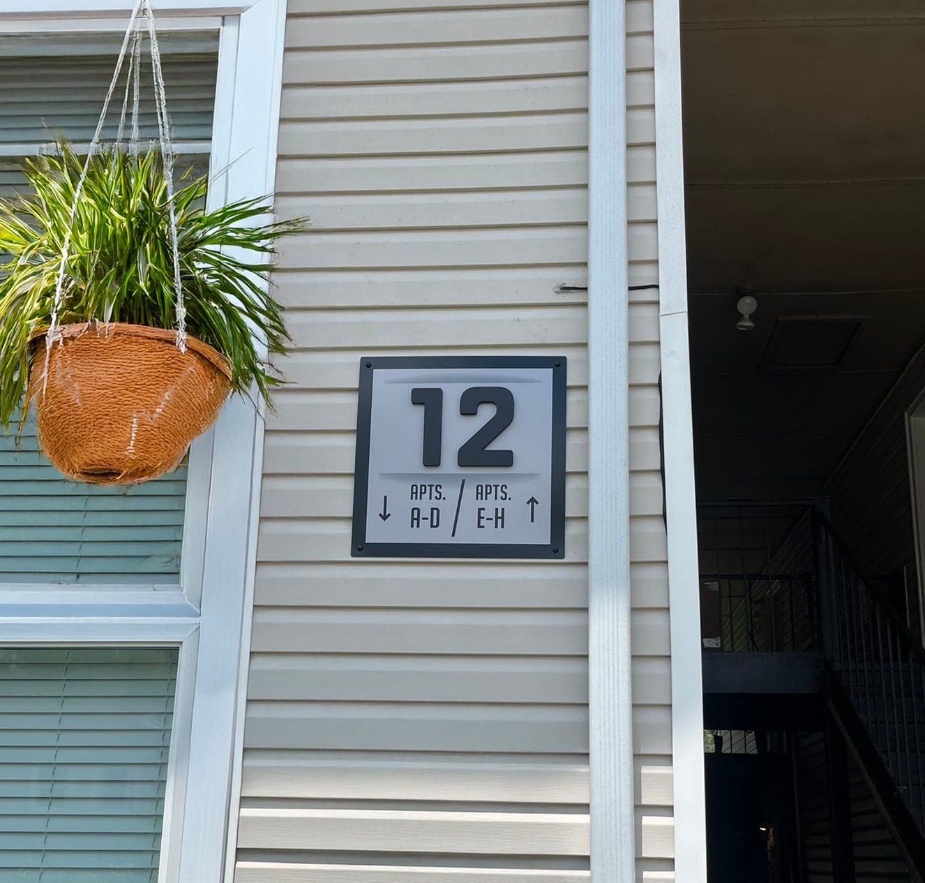 Building 12 directory sign — Magnitude