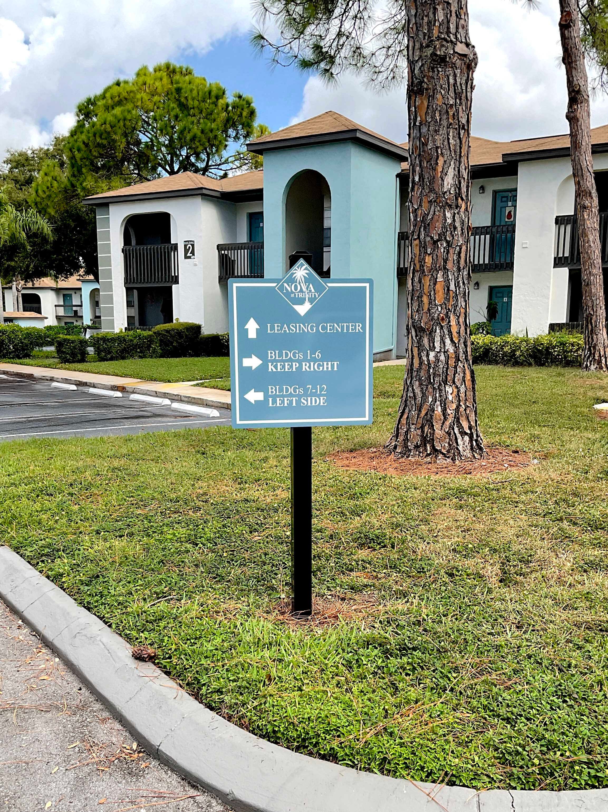 Nova at Trinity post wayfinding — Magnitude