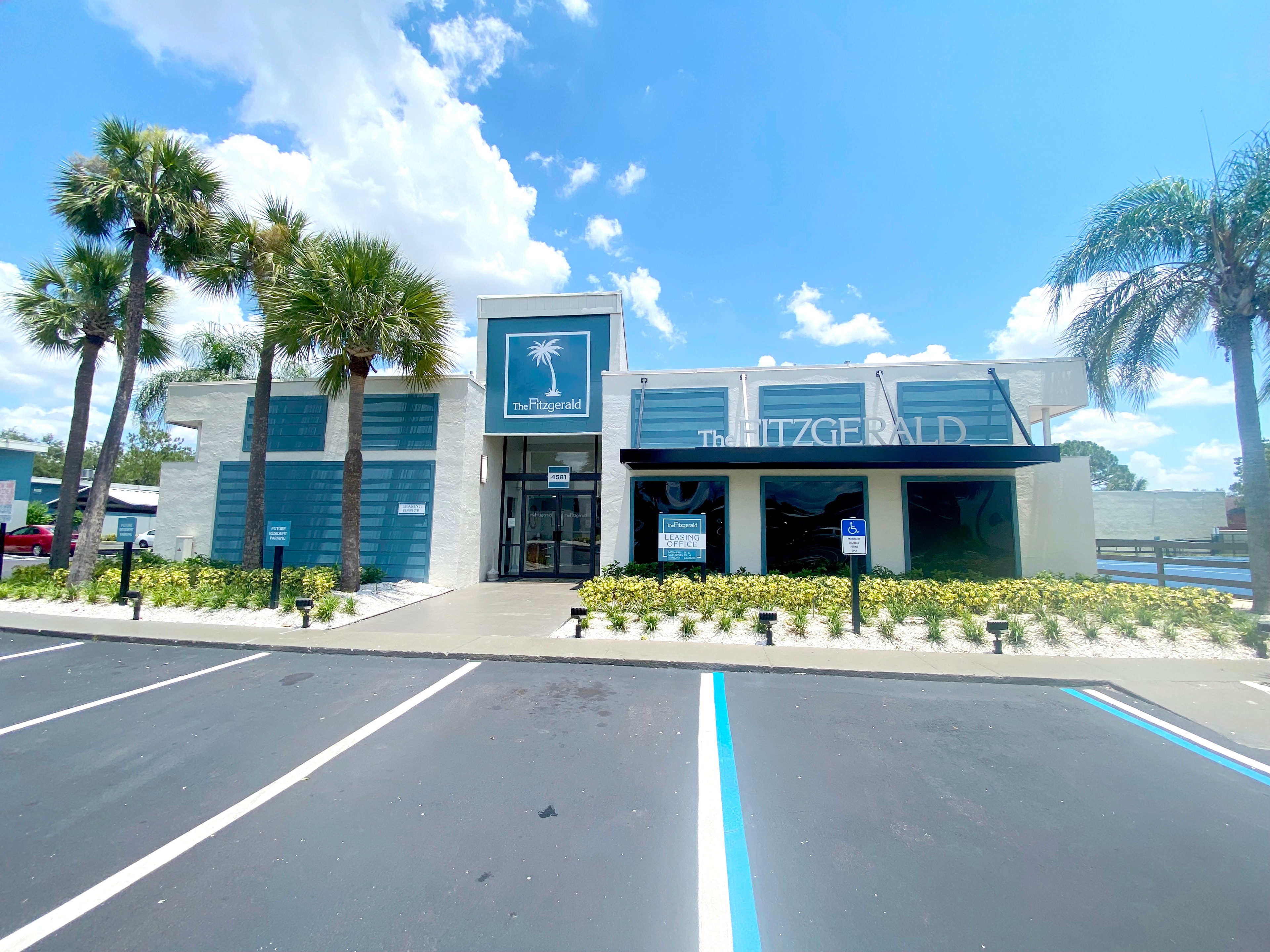 The Fitzgerald building ID and leasing office — Magnitude